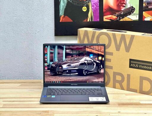 Новый игровой ультрабук Asus Vivobook K3400PH / 14" (2880x1800) IPS / Intel Core i5-11300H (4 (8) ядра по 3.1 - 4.4 GHz) / 8 GB DDR4 / 512 GB SSD / nVidia GeForce GTX 1650, 6 GB GDDR6, 128-bit / WebCam Новый игровой ультрабук Asus Vivobook K3400PH / 14" (2880x1800) IPS / Intel Core i5-11300H (4 (8) ядра по 3.1 - 4.4 GHz) / 8 GB DDR4 / 512 GB SSD / nVidia GeForce GTX 1650, 6 GB GDDR6, 128-bit / WebCam