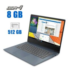 Ноутбук Б-класс Lenovo IdeaPad 330S-15IKB / 15.6" (1366x768) TN / Intel Core i3-8130U (2 (4) ядра по 2.2 - 3.4 GHz) / 8 GB DDR4 / 512 GB SSD M.2 / Intel UHD Graphics 620 / WebCam / Win 10 Home