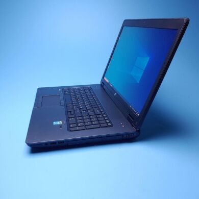 Мобільна робоча станція HP Zbook 17 / 17.3'' (1920x1080) IPS / Intel Core i7-4700MQ (4 (8) ядра по 2.4 - 3.4 GHz) / 16 GB DDR3 / 512 GB SSD / nVidia Quadro K5100M, 8 GB GDDR5, 256-bit / WebCam / DVD-RW / Win 10 Pro