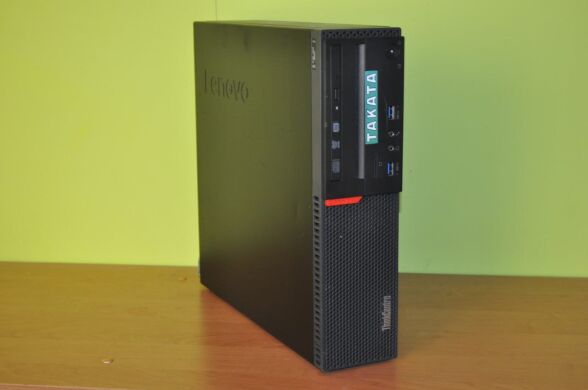 Компьютер Lenovo ThinkCentre M700 SFF / Intel Core i5-6400 (4 ядра по 2.7 - 3.3 GHz) / 8 GB DDR4 / 250 GB HDD / Intel HD Graphics 530 / DVD-ROM / Без OC