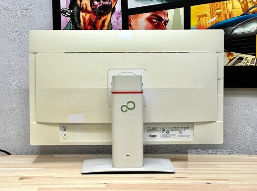 Монітор Fujitsu P27T-7 / 27" (2560x1440) IPS / 1x HDMI, 1x DP, 1x DVI, 1x VGA, 1x USB Type-B, 2x USB 2.0, 1x Audio / 2х 2W / VESA100x100 / Pivot Монітор Fujitsu P27T-7 / 27" (2560x1440) IPS / 1x HDMI, 1x DP, 1x DVI, 1x VGA, 1x USB Type-B, 2x USB 2.0, 1x Audio / 2х 2W / VESA100x100 / Pivot