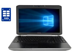Ноутбук Dell Latitude E5520 / 15.6" (1366x768) TN / Intel Core i3-2310M (2 (4) ядра по 2.1 GHz) / 8 GB DDR3 / 120 GB SSD / Intel HD Graphics 3000 / WebCam