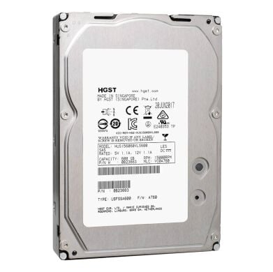 Серверный накопитель Hitachi Ultrastar 600GB 15K (0B23663) / 3.5" / 600 GB / SAS 2.0