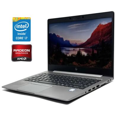 Игровой ультрабук Б-класс HP ZBook 14u G6 / 14" (1920x1080) IPS / Intel Core i7-8565U (4 (8) ядра по 1.8 - 4.6 GHz) / 16 GB DDR4 / 512 GB SSD / AMD Radeon Pro WX 3200, 4 GB GDDR5, 128-bit / WebCam / Win 11