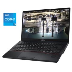 Ультрабук Fujitsu LifeBook E5412 / 14" (1920x1080) IPS / Intel Core i5-1235U (10 (12) ядер по 3.3 - 4.4 GHz) / 16 GB DDR4 / 256 GB SSD M.2 / Intel Iris Xe Graphics / WebCam / Win 11 Pro + гравіювання