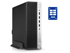 ПК HP ProDesk 600 G4 SFF / Intel Core i3-8100 (4 ядра по 3.6 GHz) / 8 GB DDR4 / 256 GB SSD / Intel UHD Graphics 630