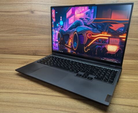 Игровой ноутбук Lenovo Legion 5 Pro 16ACH6H / 16" (2560x1600) IPS / AMD Ryzen 7 5800H (8 (16) ядер по 3.2 - 4.4 GHz) / 32 GB DDR4 / 512 GB SSD / nVidia GeForce RTX 3070, 8 GB GDDR6, 256-bit / WebCam / Windows 10 Игровой ноутбук Lenovo Legion 5 Pro 16ACH6H / 16" (2560x1600) IPS / AMD Ryzen 7 5800H (8 (16) ядер по 3.2 - 4.4 GHz) / 32 GB DDR4 / 512 GB SSD / nVidia GeForce RTX 3070, 8 GB GDDR6, 256-bit / WebCam / Windows 10