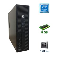 HP Elite Desk 800 G1 SFF / Intel Pentium G3420 (2 ядра по 3.2 GHz) / 8 GB DDR3 / 120 GB SSD