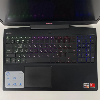 Игровой ноутбук Б-класс Dell G5 SE 5505 / 15.6" (1920x1080) IPS / AMD Ryzen 7 4800H (8 (16) ядер по 2.9 - 4.2 GHz) / 16 GB DDR4 / 512 GB SSD / AMD Radeon RX 5600M, 6 GB GDDR6, 192-bit / WebCam / HDMI