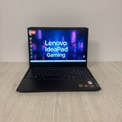 Игровой ноутбук Б-класс Lenovo IdeaPad Gaming 3 15ACH6 / 15.6" (1920x1080) IPS / AMD Ryzen 5 5500H (4 (8) ядра по 3.3 - 4.2 GHz) / 16 GB DDR4 / 512 GB SSD NVMe / nVidia GeForce RTX 2050, 4 GB GDDR6, 64-bit / WebCam