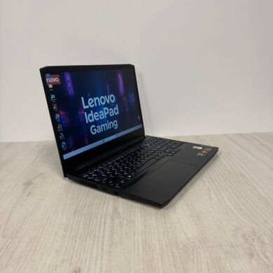 Игровой ноутбук Б-класс Lenovo IdeaPad Gaming 3 15ACH6 / 15.6" (1920x1080) IPS / AMD Ryzen 5 5500H (4 (8) ядра по 3.3 - 4.2 GHz) / 16 GB DDR4 / 512 GB SSD NVMe / nVidia GeForce RTX 2050, 4 GB GDDR6, 64-bit / WebCam
