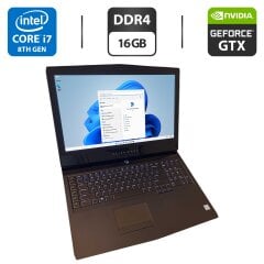 Ігровий ноутбук Dell Alienware 17 R4 / 17.3" (1920x1080) IPS / Intel Core i7-7820HQ (4 (8) ядер по 2.9 - 3.9 GHz) / 16 GB DDR4 / 128 GB SSD + 2000 GB HDD / nVidia GeForce GTX 1060, 6 GB GDDR5, 192-bit / WebCam