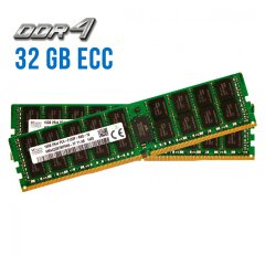 Комплект: Серверна оперативна пам'ять Hynix / 32 GB (2x16 GB) / 2Rx4 PC4-2133P / DDR4 ECC / 2133 MHz