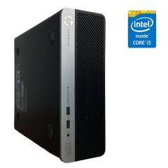 Компьютер HP ProDesk 400 G4 SFF / Intel Core i5-7500 (4 ядра по 3.4 - 3.8 GHz) / 8 GB DDR4 / 120 GB SSD / Intel HD Graphics 530 / VGA