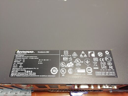 Lenovo m82 Desktop / Intel Core i3-2120 (2(4)ядра по 3.30GHz) / 8 GB DDR3 / 250 GB HDD / DVD-ROM / USB 3.0 / SATA 3