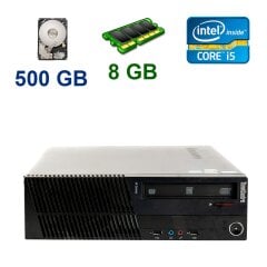 Lenovo ThinkCentre M92p SFF / Intel Core i5-3470 (4 ядра по 3.2 - 3.6 GHz) / 8 GB DDR3 / 500 GB HDD