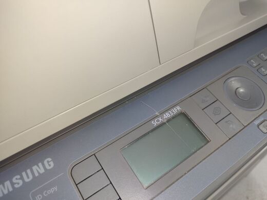 МФУ Б-класс Samsung SCX-4833FR / Лазерная монохромная печать / 1200x1200 dpi / A4 / 24 стр/мин / USB 2.0, Ethernet / Дуплекс + Кабели подключения