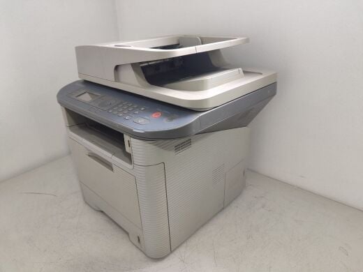 МФУ Б-класс Samsung SCX-4833FR / Лазерная монохромная печать / 1200x1200 dpi / A4 / 24 стр/мин / USB 2.0, Ethernet / Дуплекс + Кабели подключения