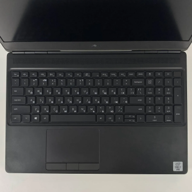 Мобільна робоча станція Dell Precision 7550 / 15.6" (1920x1080) IPS / Intel Core i7-10850H (6 (12) ядер по 2.7 - 5.1 GHz) / 32 GB DDR4 / 512 GB SSD / nVidia Quadro T1000, 4 GB GDDR5, 128-bit / WebCam / TouchID