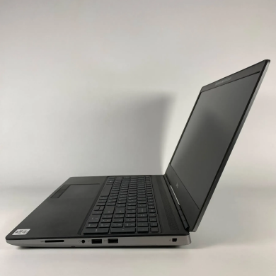 Мобільна робоча станція Dell Precision 7550 / 15.6" (1920x1080) IPS / Intel Core i7-10850H (6 (12) ядер по 2.7 - 5.1 GHz) / 32 GB DDR4 / 512 GB SSD / nVidia Quadro T1000, 4 GB GDDR5, 128-bit / WebCam / TouchID