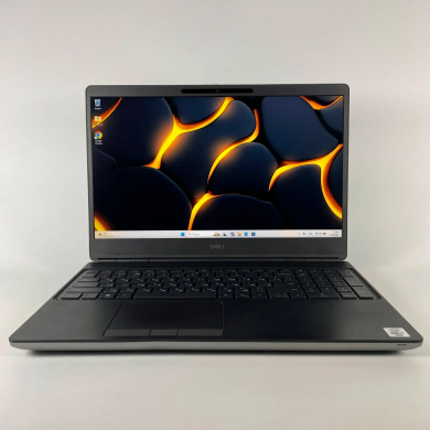 Мобільна робоча станція Dell Precision 7550 / 15.6" (1920x1080) IPS / Intel Core i7-10850H (6 (12) ядер по 2.7 - 5.1 GHz) / 32 GB DDR4 / 512 GB SSD / nVidia Quadro T1000, 4 GB GDDR5, 128-bit / WebCam / TouchID
