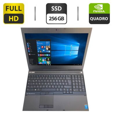 Мобильная рабочая станция Dell Precision M4800 / 15.6" (1920x1080) TN / Intel Core i7-4810MQ (4 (8) ядра по 2.8 - 3.8 GHz) / 32 GB DDR3 / 256 GB SSD / nVidia Quadro K2100M, 2 GB GDDR5, 128-bit / WebCam / DVD-ROM Мобильная рабочая станция Dell Precision M4800 / 15.6" (1920x1080) TN / Intel Core i7-4810MQ (4 (8) ядра по 2.8 - 3.8 GHz) / 32 GB DDR3 / 256 GB SSD / nVidia Quadro K2100M, 2 GB GDDR5, 128-bit / WebCam / DVD-ROM