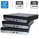 Неттоп HP EliteDesk 800 G3 Desktop Mini USFF / Intel Core i5-6500T (4 ядра по 2.5 - 3.1 GHz) / 12 GB DDR4 / 500 GB SSD / Intel UHD Graphics 630 / Windows 11 Pro / Блок питания купить