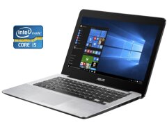 Ноутбук Asus F302U / 13.3" (1920x1080) IPS / Intel Core i5-6200U (2 (4) ядра по 2.3 - 2.8 GHz) / 8 GB DDR3 / 128 GB SSD / Intel HD Graphics 520 / WebCam / Win 10 Home
