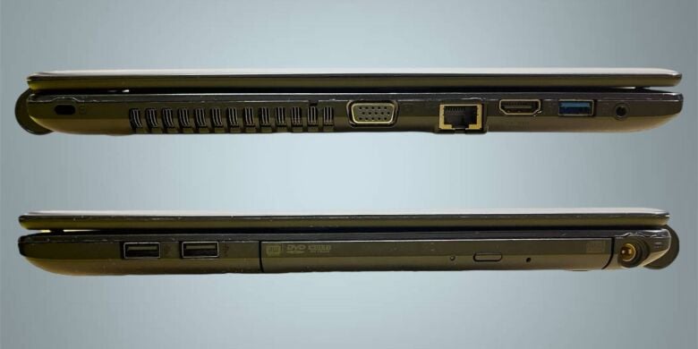 Ноутбук Б-клас Acer Aspire E1-572G / 15.6" (1366x768) TN / Intel Core i3-4010U (2 (4) ядра по 1.7 GHz) / 8 GB DDR3 / 120 GB SSD / AMD Radeon HD 8670M, 1 GB DDR3, 64-bit / WebCam Ноутбук Б-клас Acer Aspire E1-572G / 15.6" (1366x768) TN / Intel Core i3-4010U (2 (4) ядра по 1.7 GHz) / 8 GB DDR3 / 120 GB SSD / AMD Radeon HD 8670M, 1 GB DDR3, 64-bit / WebCam