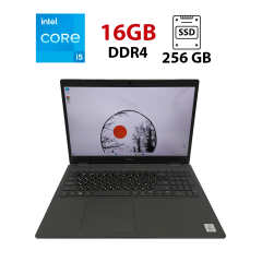 Ноутбук Б-класс Dell Latitude 3510 / 15.6" (1920x1080) TN / Intel Core i5-10210U (4 (8) ядра по 1.6 - 4.2 GHz) / 16 GB DDR4 / 256 GB SSD / Intel UHD Graphics / WebCam / Win 11 Pro