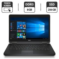 Ноутбук Dell Latitude E5440 / 14" (1600x900) TN Touch / Intel Core i5-4300U (2 (4) ядра по 1.9 - 2.9 GHz) / 8 GB DDR3 / 256 GB SSD / Intel HD Graphics 4400 / WebCam