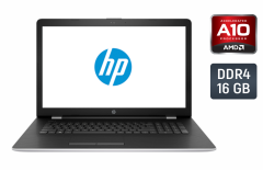 Ноутбук HP 17-ak092cl / 17.3" (1600x900) TN / AMD A10-9620P (4 ядра по 2.5 - 3.4 GHz) / 16 GB DDR4 / 480 GB SSD / AMD Radeon R5 Graphics / WebCam / Windows 10