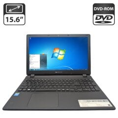 Ноутбук Packard Bell G718M / 15.6" (1366x768) TN / Intel Celeron N2840 (2 ядра по 2.16 - 2.58 GHz) / 8 GB DDR3 / 320 GB HDD / Intel HD Graphics / WebCam / DVD-ROM