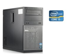 ПК Dell OptiPlex 390 Tower / Intel Core i5-2400 (4 ядра по 3.1 - 3.4 GHz) / 4 GB DDR3 / 250 GB HDD / Intel HD Graphics 2000 / DVD-ROM / Win 7