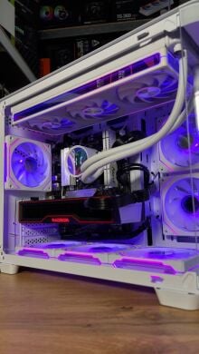 Збірка під замовлення: ігровий ПК AeroCool P300C-G-WT-v1 Tower / AMD Ryzen 5 7500F (6 (12) ядер по 3.7 - 5.0 GHz) / 32 GB DDR5 / 1000 GB SSD M.2 / AMD Radeon RX 6800 XT, 16 GB GDDR6, 256-bit / 750W Збірка під замовлення: ігровий ПК AeroCool P300C-G-WT-v1 Tower / AMD Ryzen 5 7500F (6 (12) ядер по 3.7 - 5.0 GHz) / 32 GB DDR5 / 1000 GB SSD M.2 / AMD Radeon RX 6800 XT, 16 GB GDDR6, 256-bit / 750W