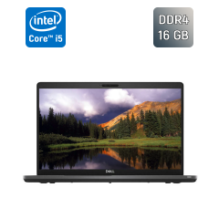 Ультрабук Б-класс Dell Precision 3540 / 15.6" (1366x768) TN / Intel Core i5-8365U (4 (8) ядра по 1.6 - 4.1 GHz) / 16 GB DDR4 / 256 GB SSD / Intel UHD Graphics / WebCam
