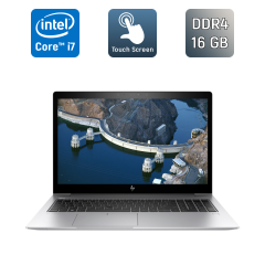 Ультрабук HP EliteBook 850 G5 / 15.6" (1920x1080) IPS Touch / Intel Core i7-8550U (4 (8) ядра по 1.8 - 4.0 GHz) / 16 GB DDR4 / 512 GB SSD / Intel UHD Graphics 620 / Fingerprint / WebCam / Windows 10
