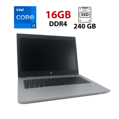 Ультрабук HP ProBook 650 G5 / 14" (1920x1080) IPS / Intel Core i7-8665U (4 (8) ядра по 1.9 - 4.8 GHz) / 16 GB DDR4 / 240 GB SSD / Intel UHD Graphics 630 / WebCam