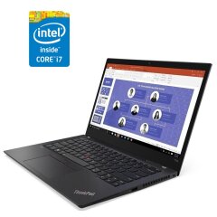Ультрабук Lenovo ThinkPad T14s Gen 2 / 14" (1920x1080) IPS Touch / Intel Core i7-1185G7 (4 (8) ядра по 3.0 - 4.8 GHz) / 32 GB DDR4 / 512 GB SSD M.2 / Intel Iris Xe Graphics / WebCam / Win 11 Pro
