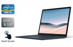 Ультрабук Microsoft Surface Laptop 3 / 13.5" (2256x1504) IPS Touch / Intel Core i5-1035G7 (4 (8) ядра по 1.2 - 3.7 GHz) / 8 GB DDR4 / 256 GB SSD / Intel Iris Plus Graphics / WebCam / USB Type-C