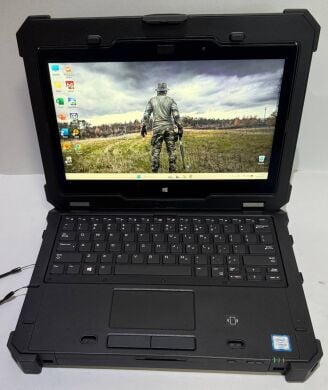 Защищенный планшет Dell Latitude 12 Rugged Extreme 7214 / 11.6" (1366x768) TN / Intel Core i5-6300U (2 (4) ядра по 2.4 - 3.0 GHz) / 16 GB DDR4 / 256 GB SSD / Intel HD Graphics 520 / WebCam