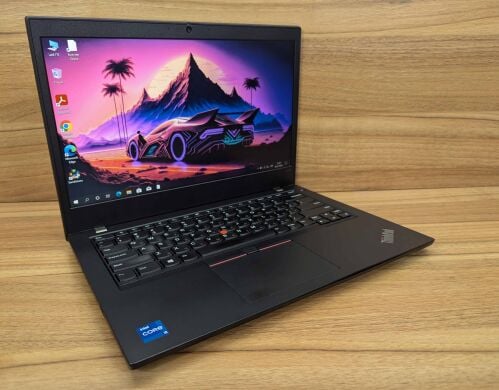 Ультрабук Lenovo ThinkPad L14 / 14" (1920x1080) IPS / Intel Core i5-1135G7 (4 (8) ядра по 2.4 - 4.2 GHz) / 16 GB DDR4 / 500 GB SSD / Intel Iris Xe Graphics / WebCam / Windows 10