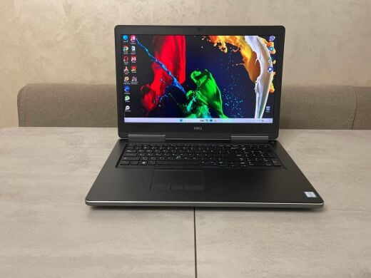 Мобільна робоча станція Dell Precision 7710 / 17.3" (3840x2160) IPS / Intel Core i7-6920HQ (4 (8) ядра по 2.9 - 3.8 GHz) / 16 GB DDR4 / 256 GB SSD + 500 GB HDD / nVidia Quadro M5000M, 8 GB GDDR5, 256-bit / WebCam Мобільна робоча станція Dell Precision 7710 / 17.3" (3840x2160) IPS / Intel Core i7-6920HQ (4 (8) ядра по 2.9 - 3.8 GHz) / 16 GB DDR4 / 256 GB SSD + 500 GB HDD / nVidia Quadro M5000M, 8 GB GDDR5, 256-bit / WebCam