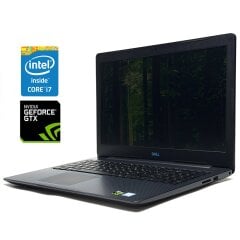 Игровой ноутбук Dell G3 3579 / 15.6" (1920x1080) IPS / Intel Core i7-8750H (6 (12) ядер по 2.2 - 4.1 GHz) / 16 GB DDR4 / 256 GB SSD / nVidia GeForce GTX 1050 Ti, 4 GB GDDR5, 128-bit / WebCam / Win 11