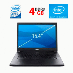 Ноутбук Б-класс Dell Latitude E6500 / 15.6" (1440x900) TN / Intel Core 2 Duo P8700 (2 ядра по 2.53 GHz) / 4 GB DDR3 / 240 GB SSD / Intel GMA 4500MHD Graphics