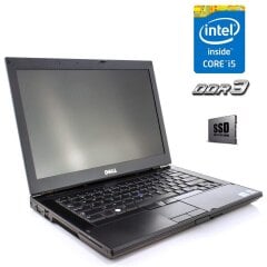 Ноутбук Dell Latitude E6410 / 14.1" (1280x800) TN / Intel Core i5-560M (2 (4) ядра по 2.67 - 3.0 GHz) / 4 GB DDR3 / 120 GB SSD / Intel HD Graphics / WebCam / АКБ не держит