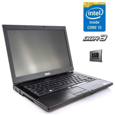 Ноутбук Dell Latitude E6410 / 14.1" (1280x800) TN / Intel Core i5-560M (2 (4) ядра по 2.67 - 3.0 GHz) / 4 GB DDR3 / 120 GB SSD / Intel HD Graphics / WebCam / АКБ не тримає