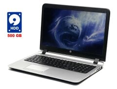 Ноутбук HP ProBook 450 G3 / 15.6" (1920x1080) TN / Intel Core i3-6100U (2 (4) ядра по 2.3 GHz) / 8 GB DDR3 / 500 GB HDD / Intel HD Graphics 520 / WebCam / DVD-ROM + Сумка
