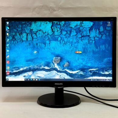 Монитор Philips 233V5L / 22" (1920x1080) TN / VGA, HDMI, Audio