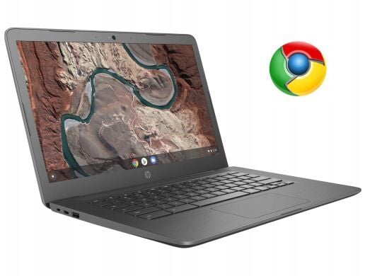 Ультрабук Б-клас HP Chromebook 14 G5 / 14" (1920x1080) IPS / Intel Celeron N3450 (4 ядра по 1.1 - 2.2 GHz) / 8 GB DDR4 / 64 GB eMMC / Intel HD Graphics 500 / WebCam / ChromeOS